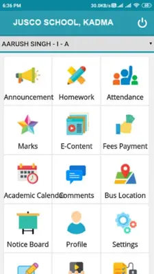 Jusco School Kadma android App screenshot 0